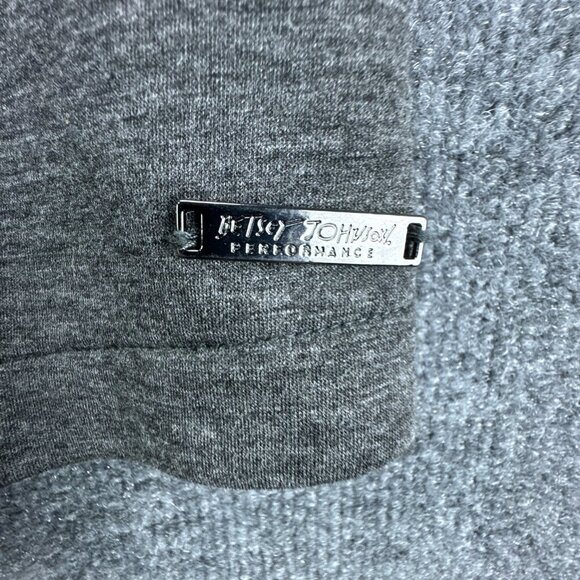 **SOLD**Betsey Johnson Performance Jacket Womens Large Gray Hooded Asymmetrical - Picture 8 of 15